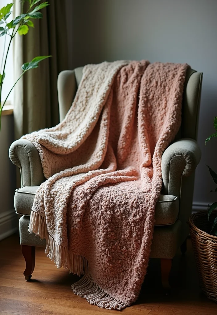 25 Cozy Home Ideas from Free Crochet Patterns for Afghans - 25. Layered Afghan