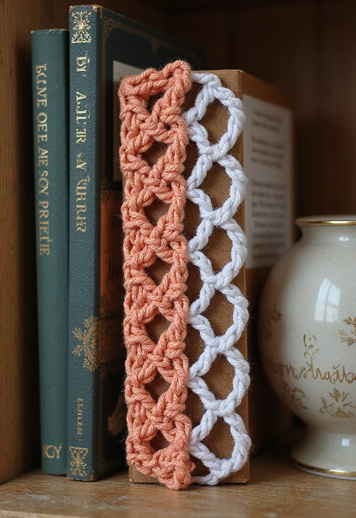25 Creative Bookmark Ideas Using Crochet: Free Patterns for Book Lovers - 10. Double-Sided Bookmark