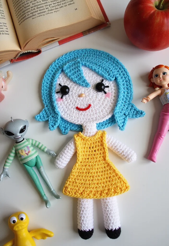 25 Creative Bookmark Ideas Using Crochet: Free Patterns for Book Lovers - 3. Character-Themed Bookmarks
