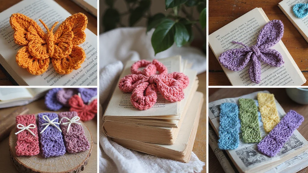 25 Creative Bookmark Ideas Using Crochet: Free Patterns for Book Lovers