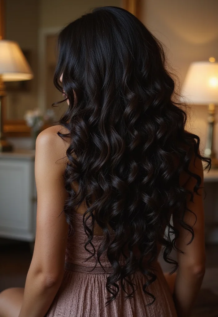 25 Stunning crochet hairstyles for black women to Recreate - 15. Long and Luxe Crochet Hair