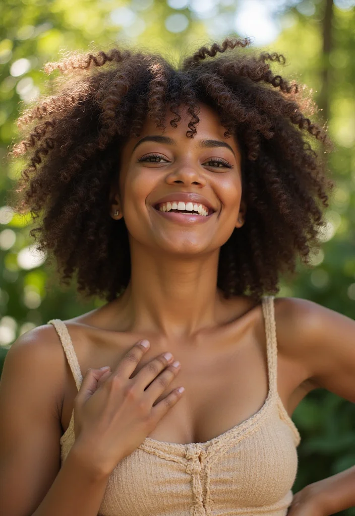 25 Stunning crochet hairstyles for black women to Recreate - 3. Curly Crochet Crown