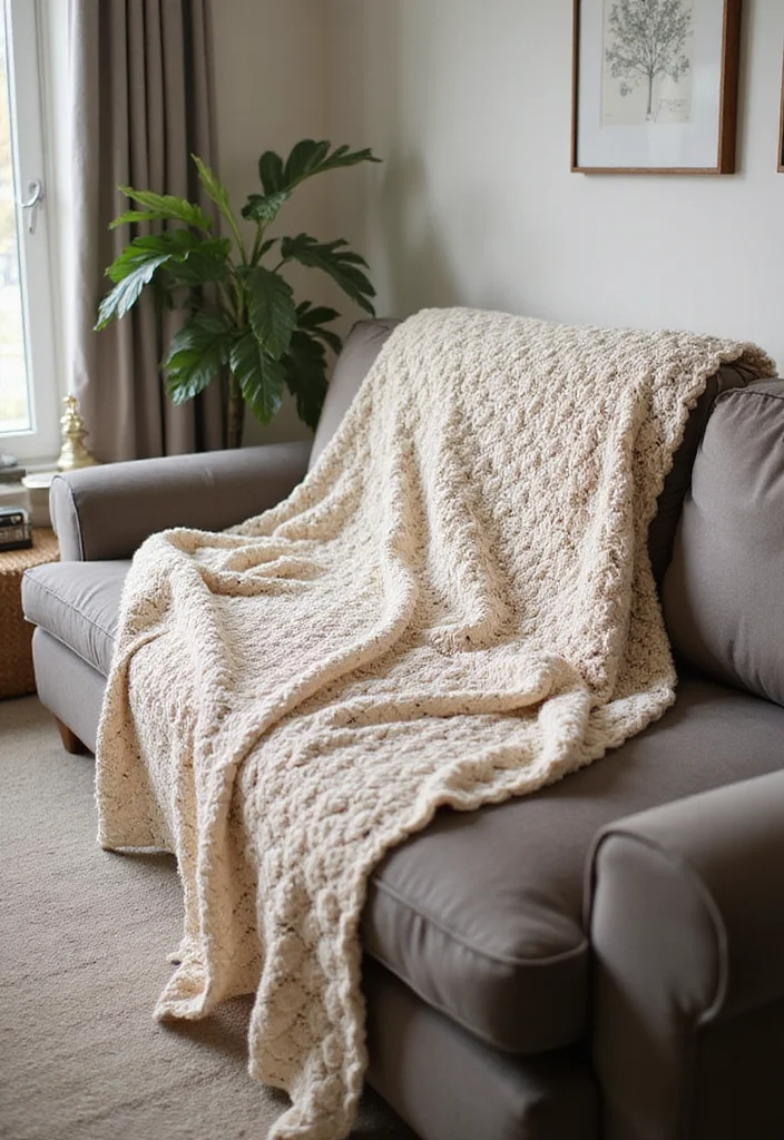 26 Beginner-Friendly Ideas with Easy Crochet Projects for Beginners - 11. Simple Crochet Blankets