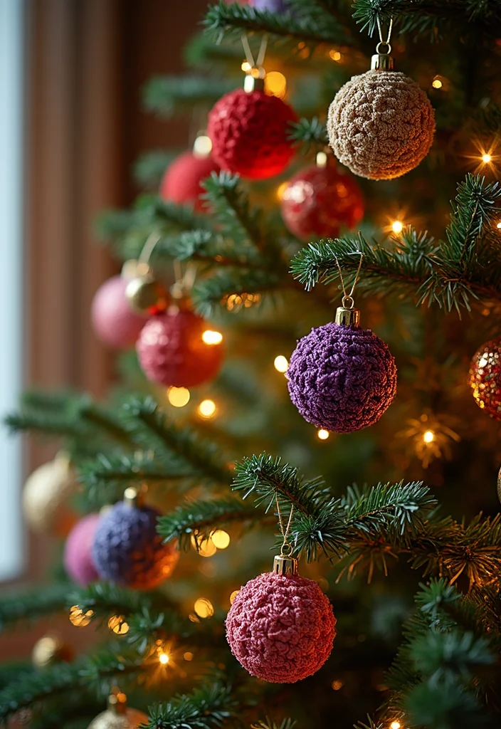 26 Beginner-Friendly Ideas with Easy Crochet Projects for Beginners - 16. Charming Crochet Christmas Ornaments
