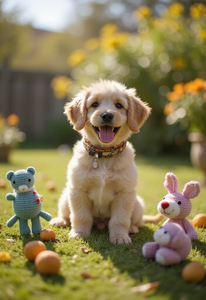 26 Beginner-Friendly Ideas with Easy Crochet Projects for Beginners - 22. Fun Crochet Pet Accessories