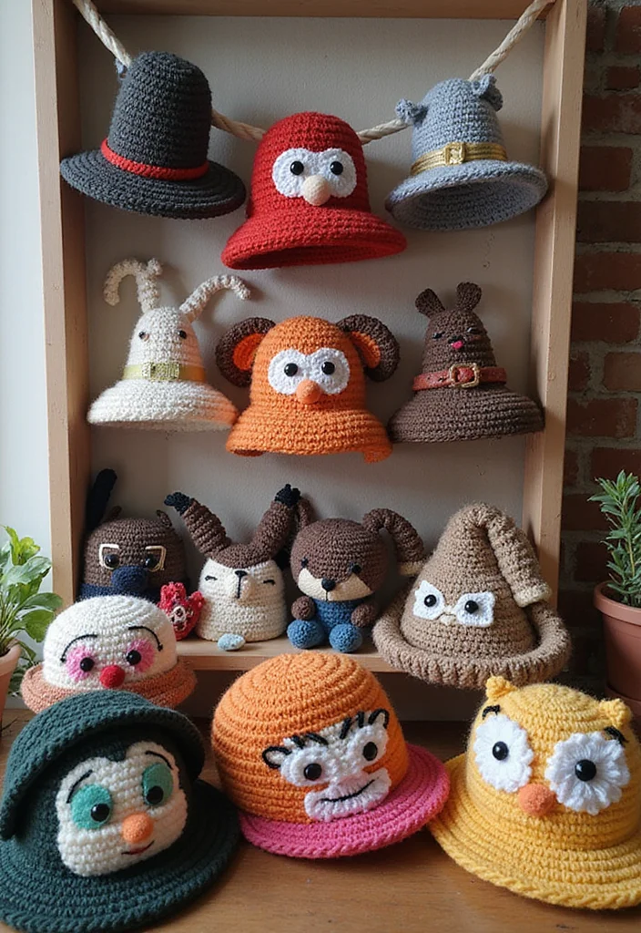 26 Beginner-Friendly Ideas with Easy Crochet Projects for Beginners - 26. Easy Crochet Costume Accessories