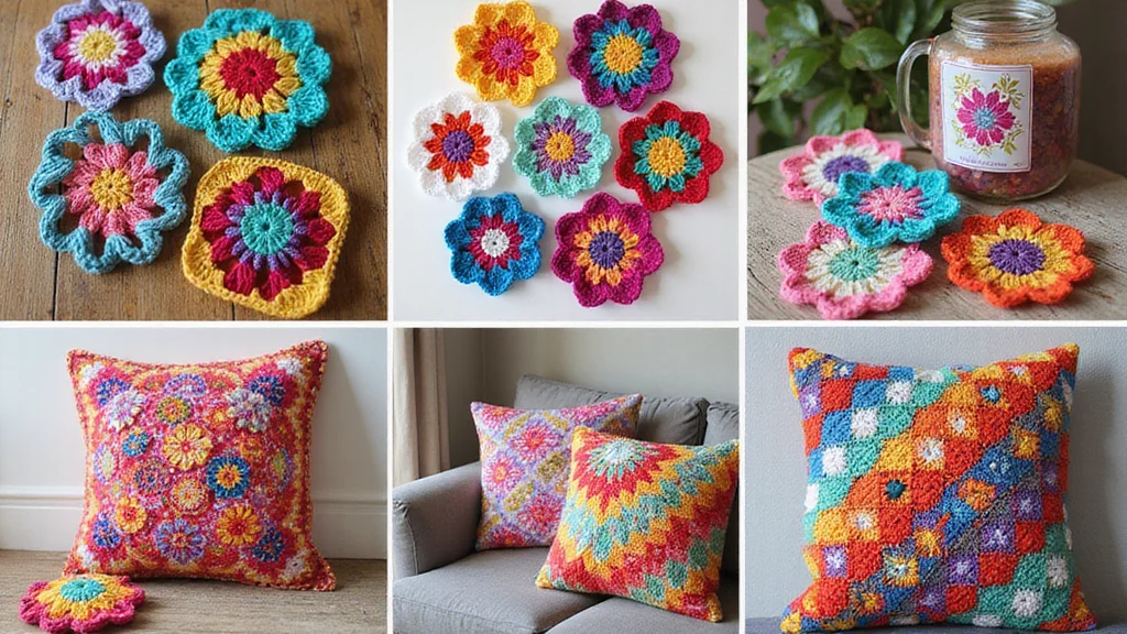 26 Colorful Designs Using Granny Square Crochet Pattern