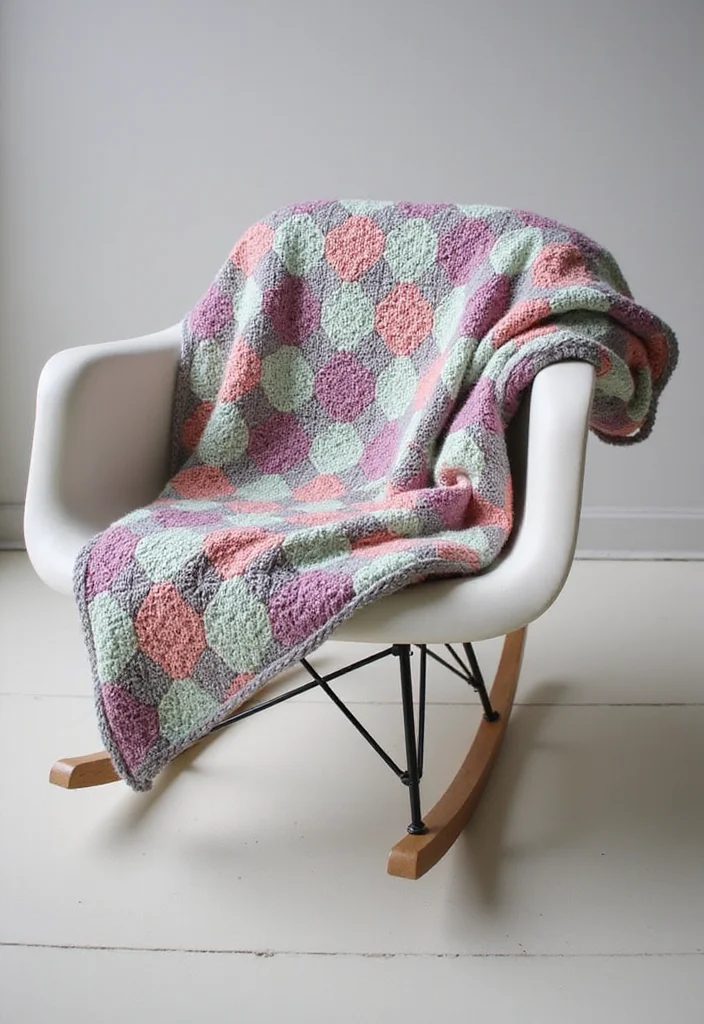 26 Cozy Designs from Crochet Baby Blanket Free Patterns - 7. Hexagon Heaven Blanket