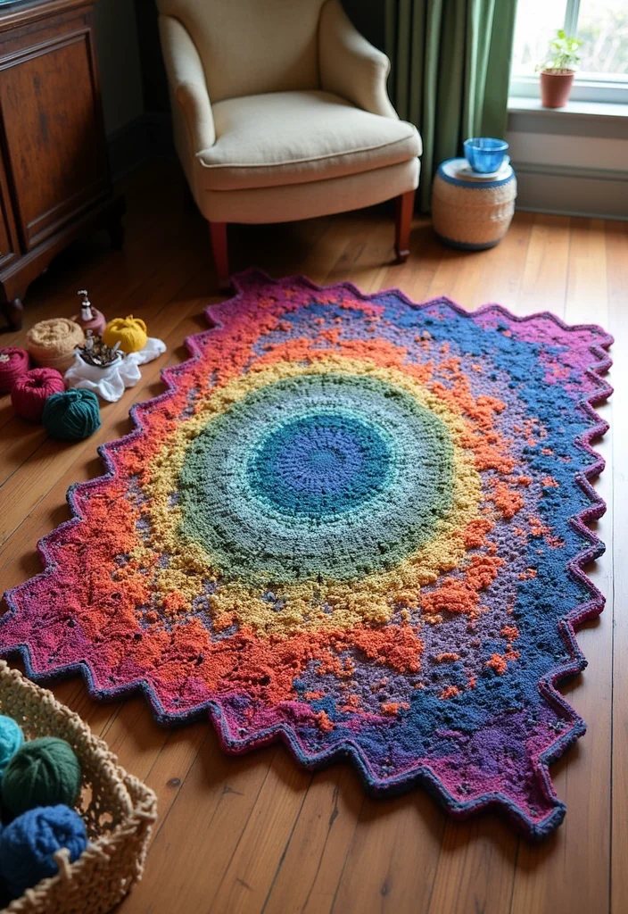 26 Cozy Designs from Crochet Baby Blanket Free Patterns - 8. Mosaic Magic Blanket