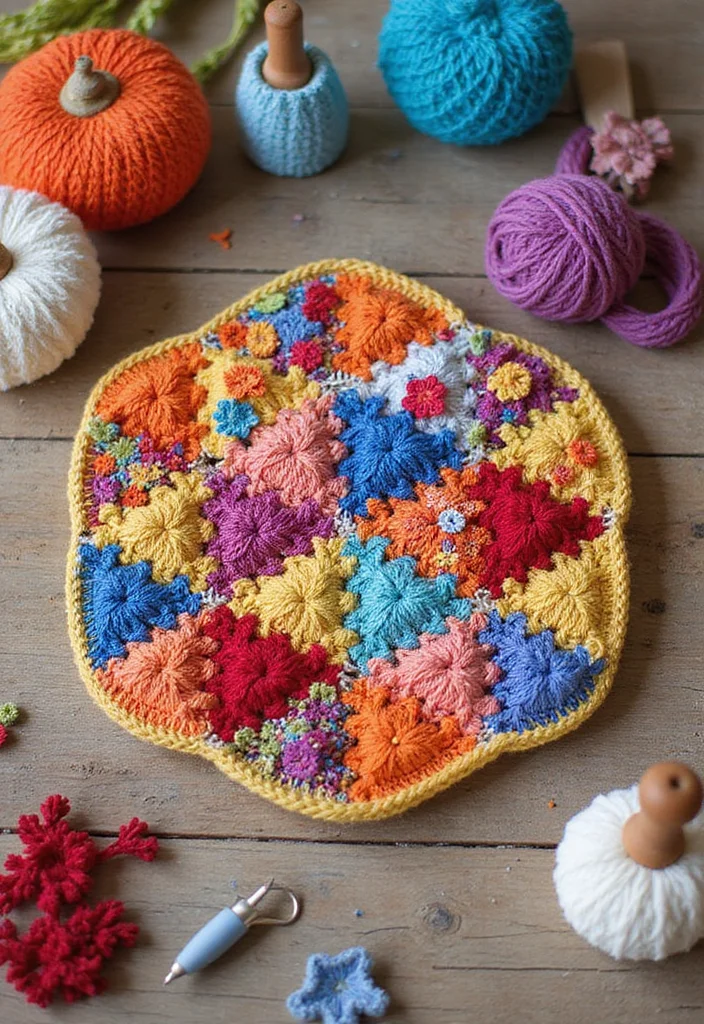 26 Creative Kitchen Ideas Using Crochet Pot Holders: Free Patterns to Brighten Up Your Space - 21. Crochet Pot Holders with Patchwork