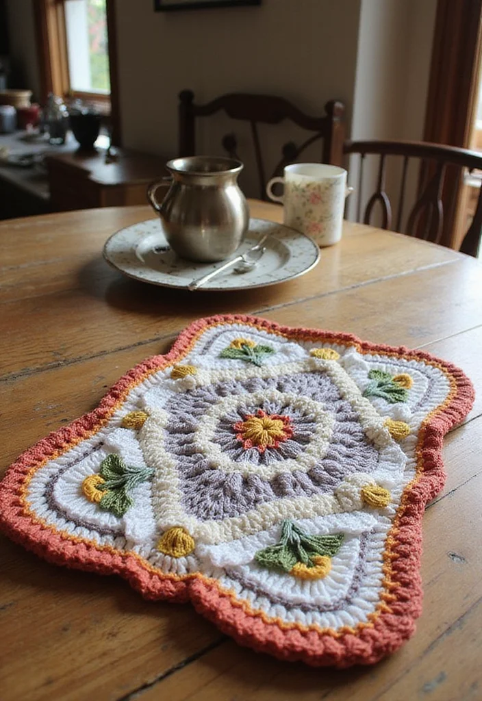 26 Creative Kitchen Ideas Using Crochet Pot Holders: Free Patterns to Brighten Up Your Space - 25. Quilted Crochet Pot Holders with Embroidery