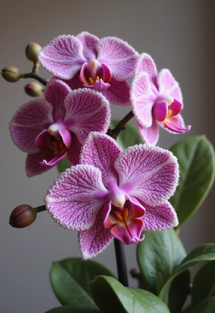 26 Floral Designs to Learn How to Crochet a Flower Easily - 10. Playful Orchid