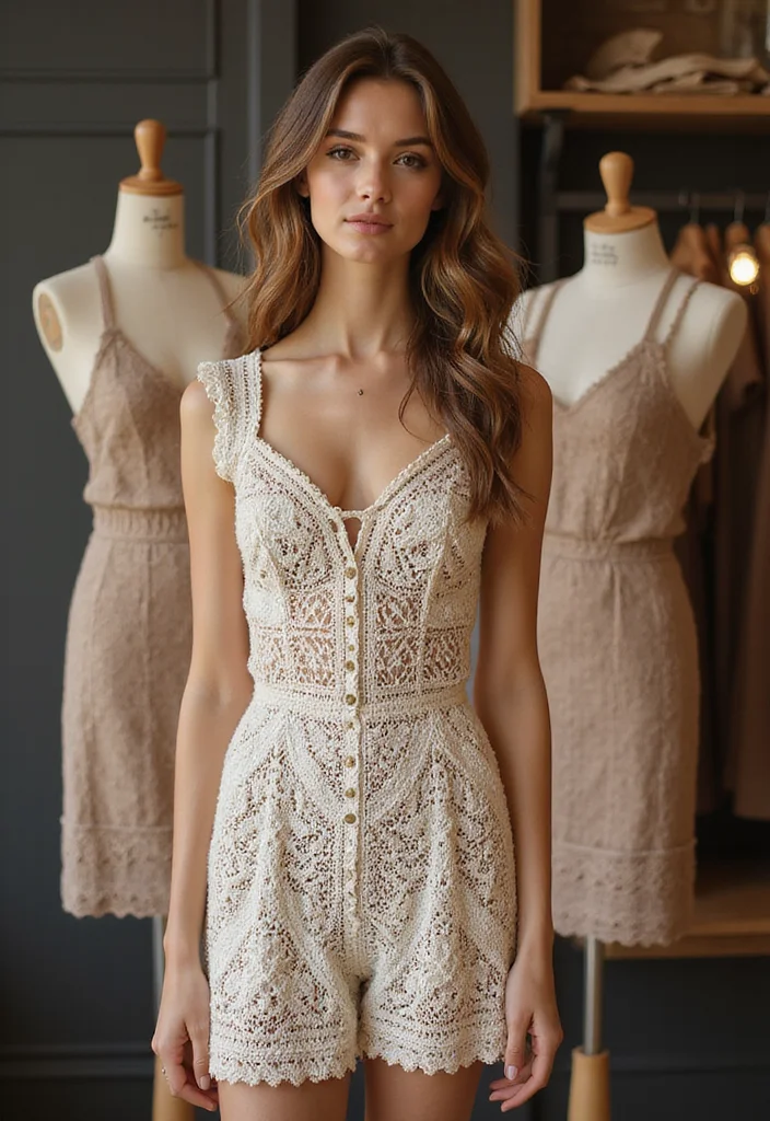 27 Adorable Outfits Made with Crochet Baby Dress Free Patterns - 20. Stylish Jumper Dress