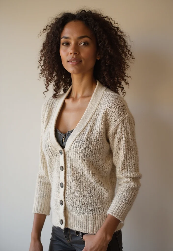 27 Cozy Crochet Cardigan Patterns That You'll Love - 13. The Ribbed Cardigan