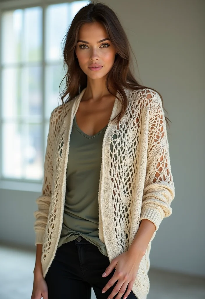27 Cozy Crochet Cardigan Patterns That You'll Love - 15. The Asymmetrical Cardigan