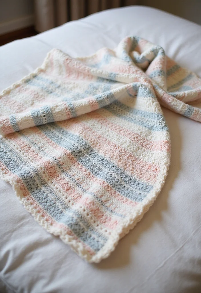 27 Inspiring Designs Using Easy Crochet Baby Blanket Free Pattern - 8. Fair Isle Crochet