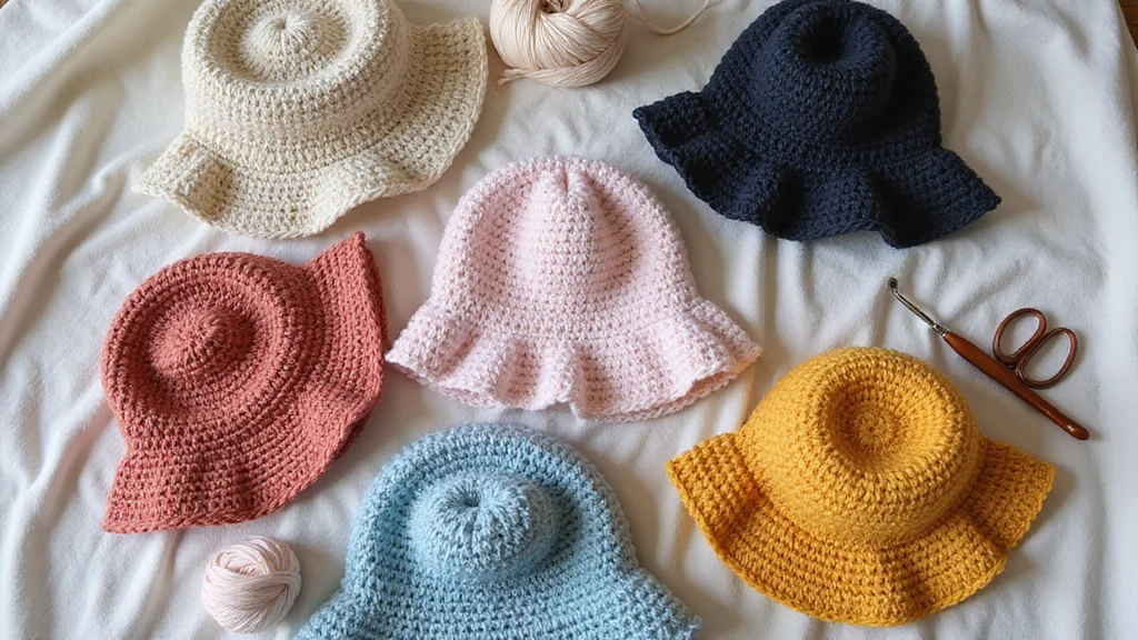 27 Trendy Accessories Using Crochet Bucket Hat Free Pattern