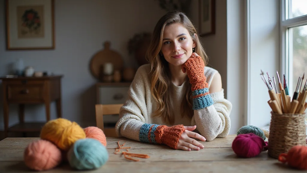 27 Winter Makes Using Crochet Fingerless Gloves: Free Patterns