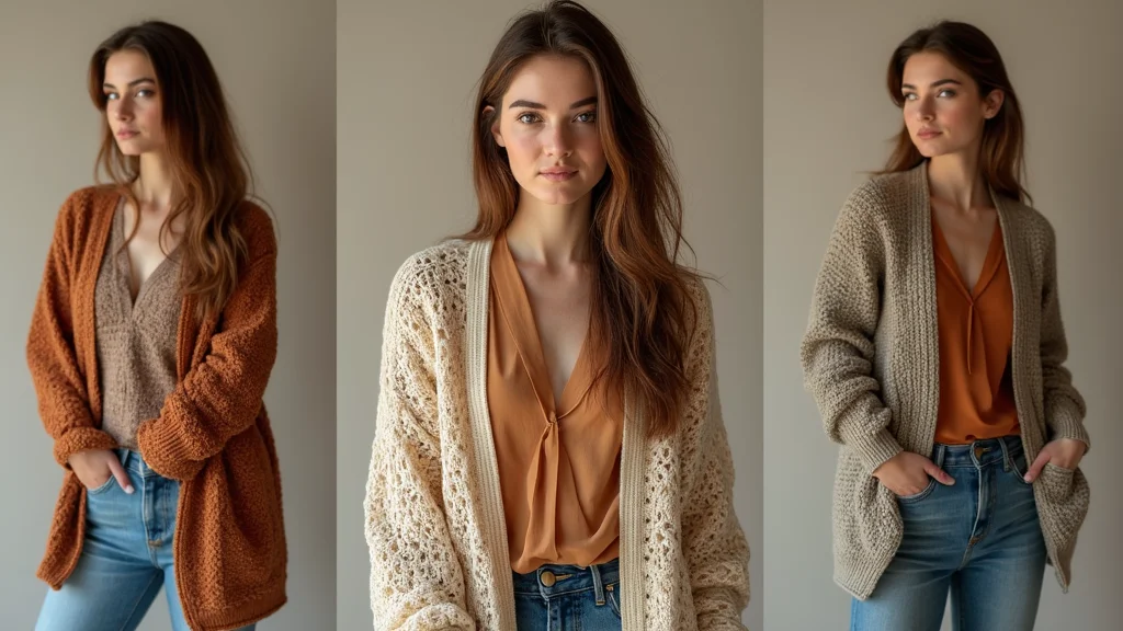 28 Stylish Outfits Using Crochet Cardigan Patterns: Embrace Sustainable Fashion
