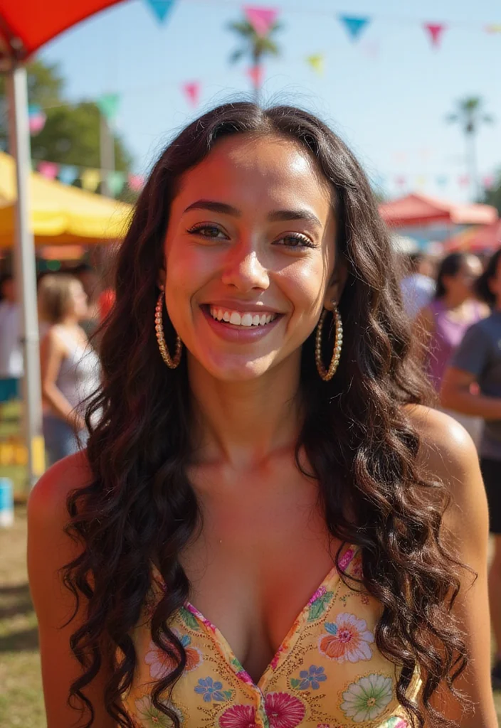 28 Trendy Looks Featuring Half Braids Half Crochet Hairstyles - 20. Double Half Braids with Crochet Curls