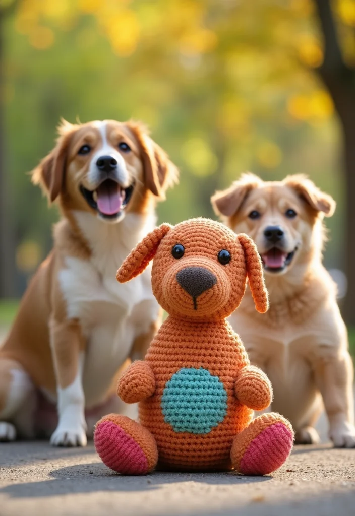 28 Useful Accessories from Crochet Bag Patterns - Free! - 14. Pet Toy