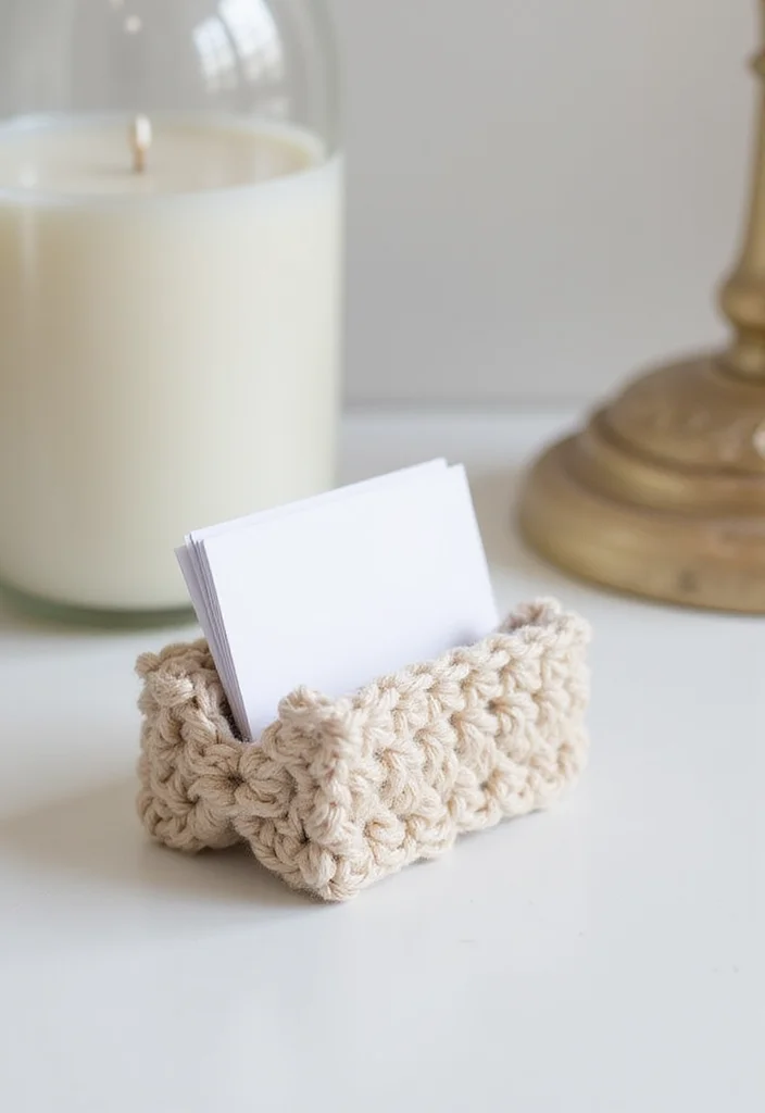 28 Useful Accessories from Crochet Bag Patterns - Free! - 16. Card Holder