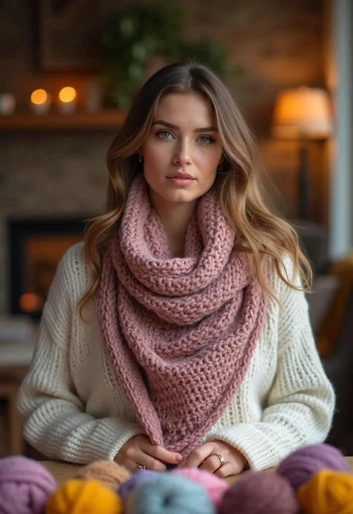 28 Warm & Stylish Makes with Crochet Scarf Pattern Free - 15. Double Wrap Scarf