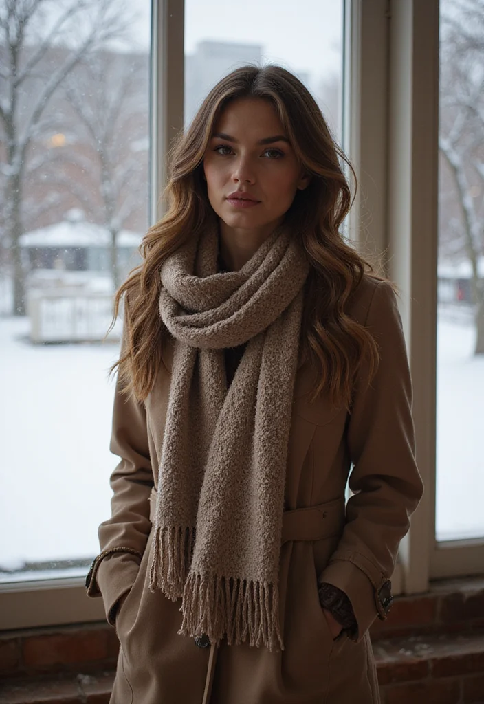 28 Warm & Stylish Makes with Crochet Scarf Pattern Free - 3. Cozy Fringe Scarf