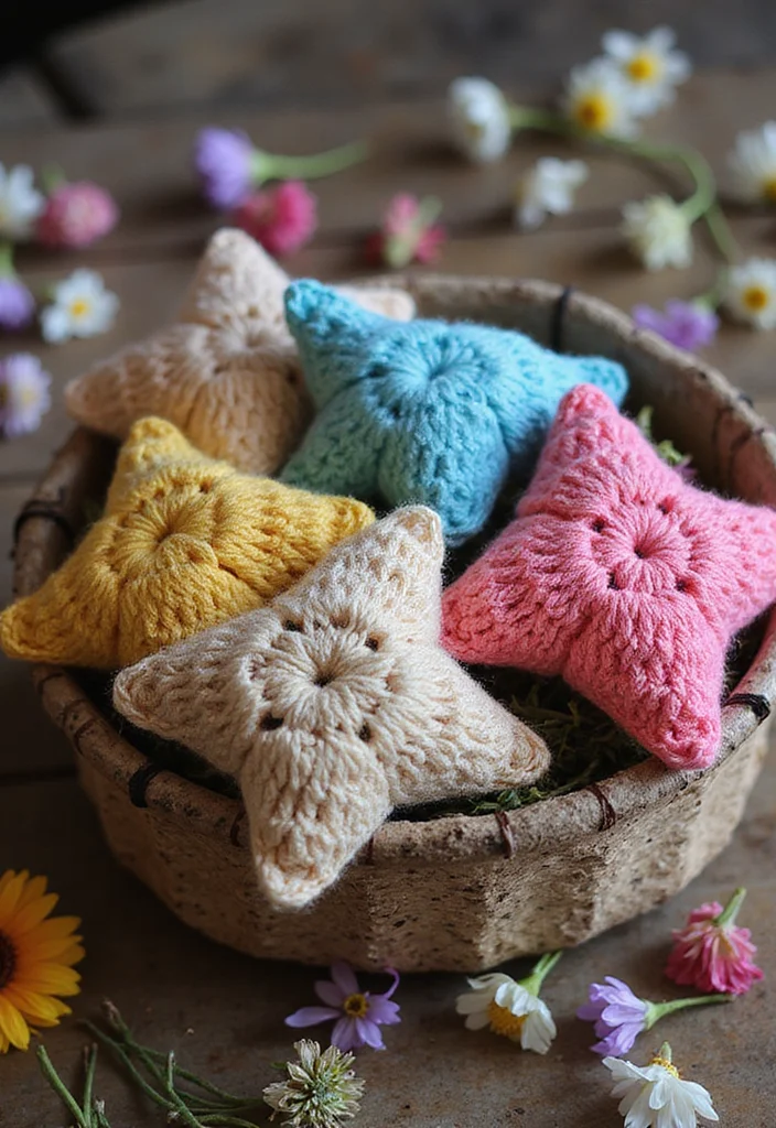 29 Adorable Makes Using Baby Blanket Crochet Patterns - 11. Fun Scented Sachets