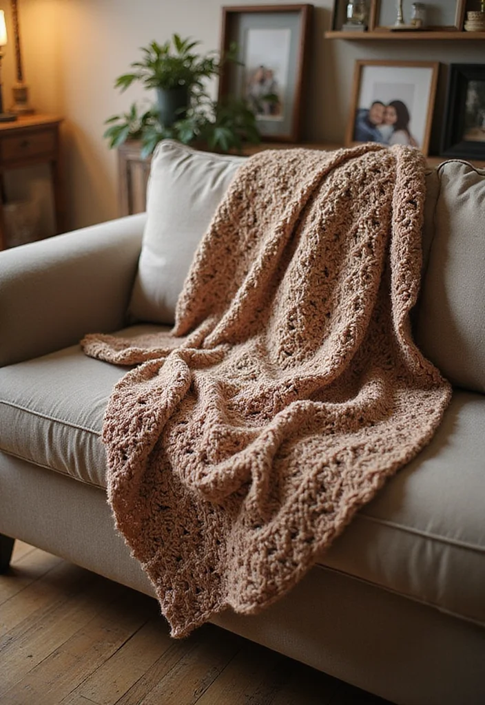 29 Adorable Makes Using Baby Blanket Crochet Patterns - 17. Adorable Baby Blanket Throws