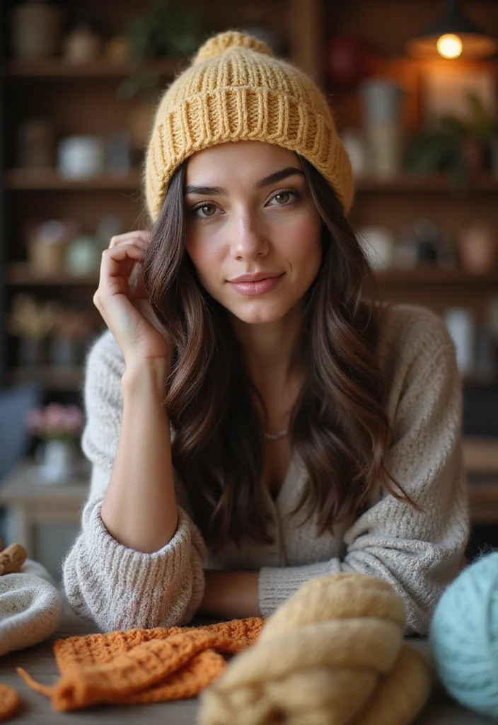 29 Cozy Winter Looks Using Crochet Beanie Patterns: Free DIY Crochet Ideas - 28. Customizable Beanie