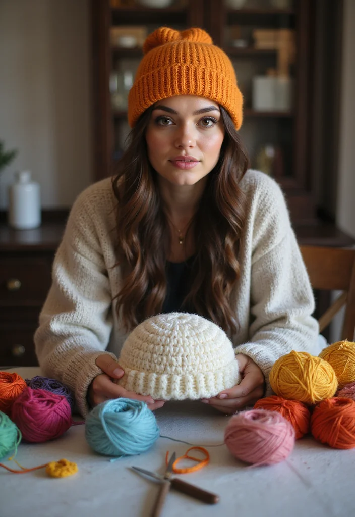 29 Cozy Winter Looks Using Crochet Beanie Patterns: Free DIY Crochet Ideas - 29. DIY Crochet Beanie Kits