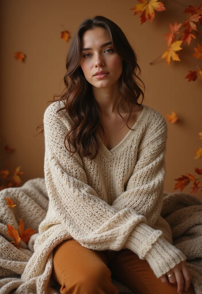 29 Cute Outfit Ideas from Crochet Doll Clothes Free Patterns - 2. Cozy Sweater Set