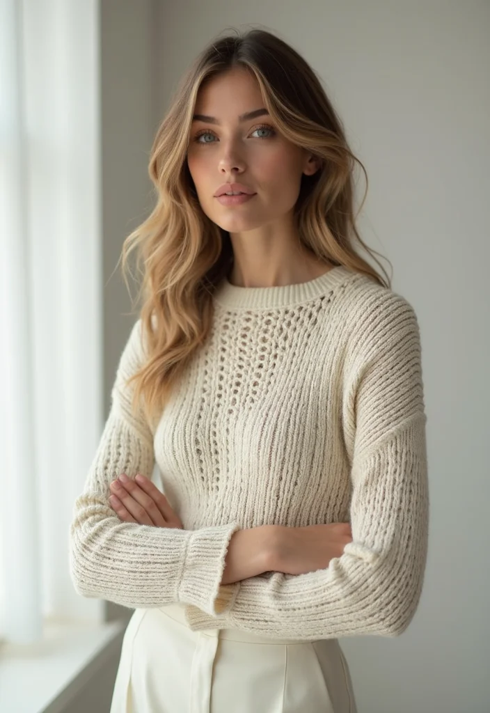 29 Cute Pet Looks Using Crochet Dog Sweater Free Pattern - 17. Minimalist Chic