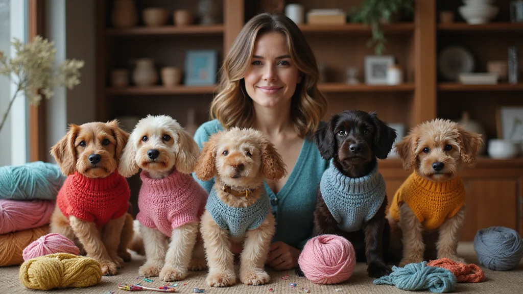 29 Cute Pet Looks Using Crochet Dog Sweater Free Pattern