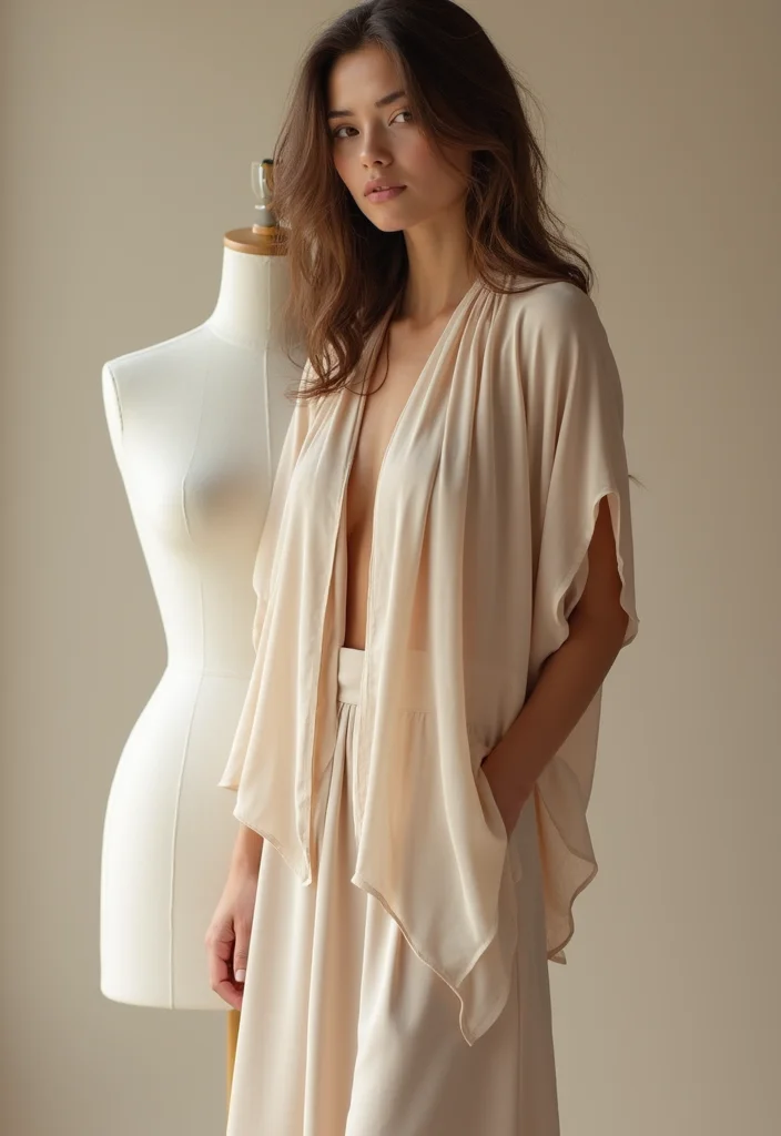 29 Elegant Wraps from Crochet Shawl Patterns Free - 4. Waterfall Shrug