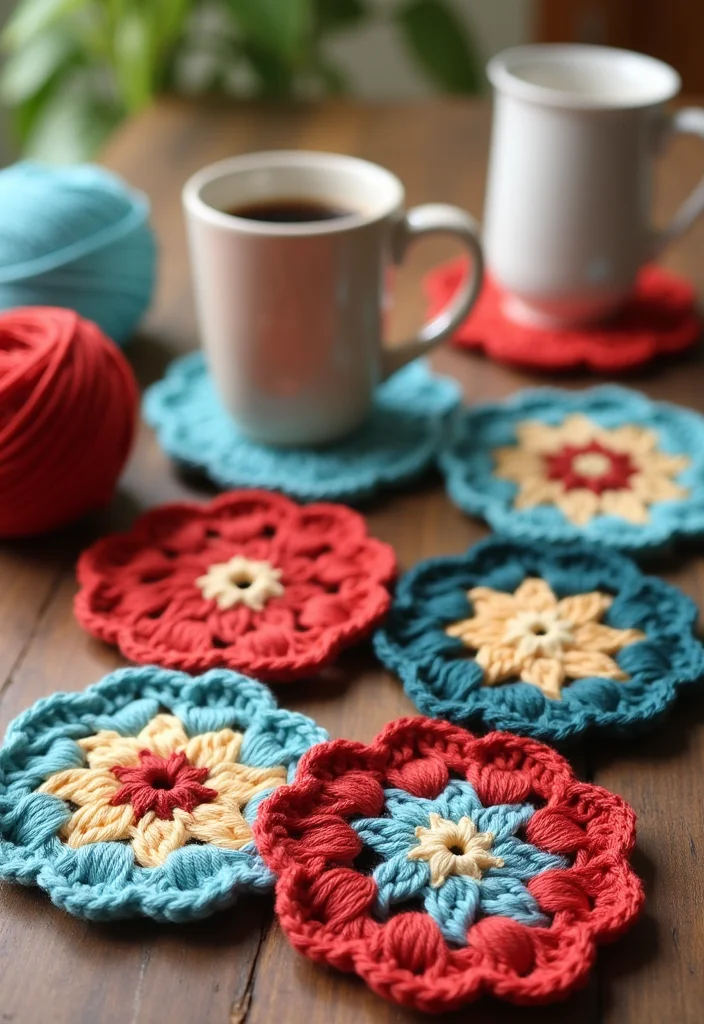 29 Fashion Looks for Crochet Clothing and Accessories - 15. Lovely Crochet Coasters
