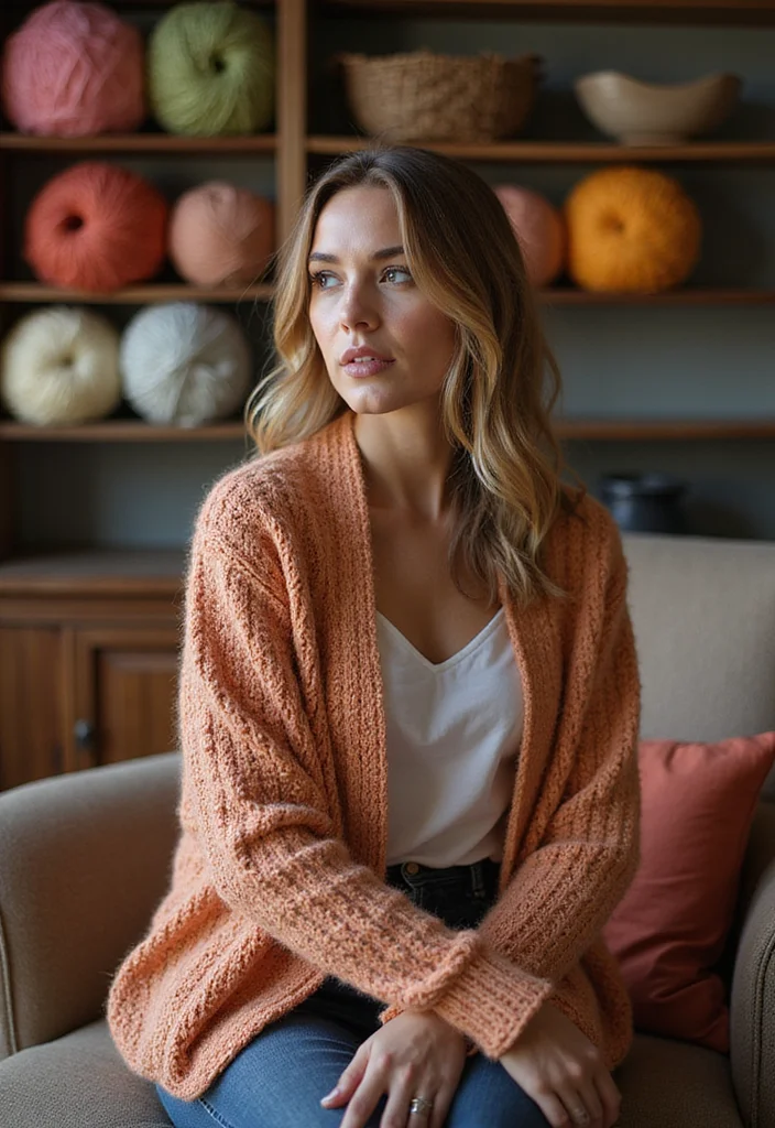 29 Fashion Looks for Crochet Clothing and Accessories - 2. Cozy Crochet Cardigans