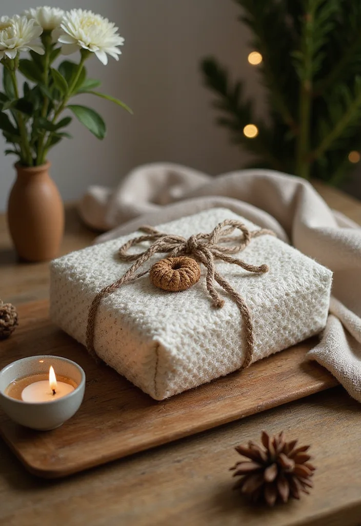 29 Fashion Looks for Crochet Clothing and Accessories - 24. Creative Crochet Gift Wrap