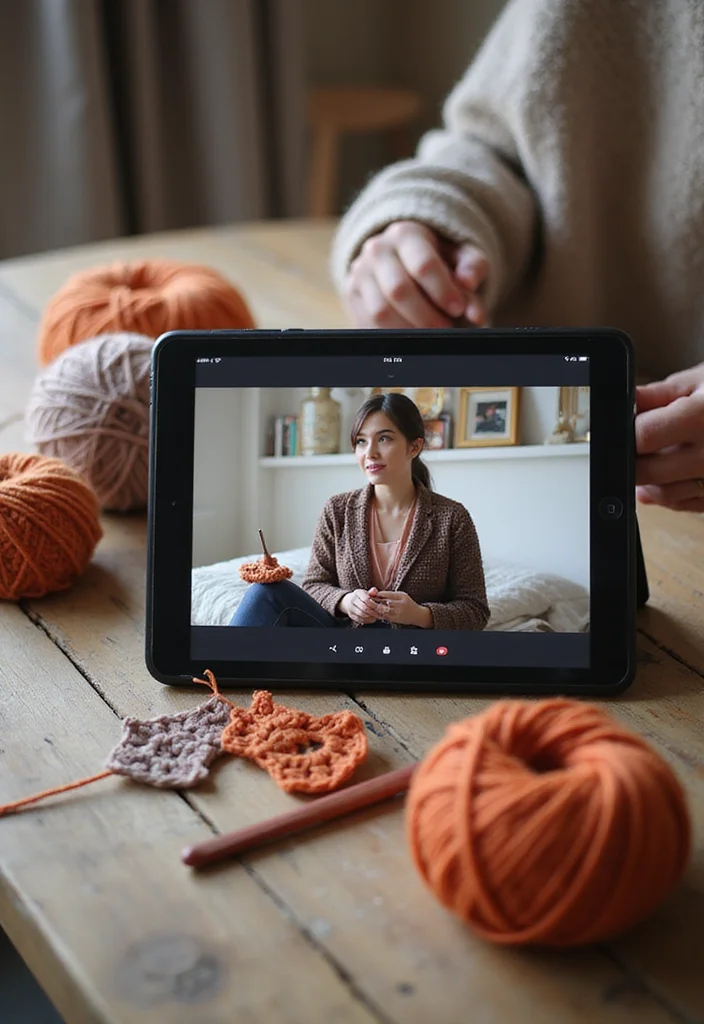 29 Helpful Tips Showing How to Crochet for Beginners - 21. Make Use of Online Tutorials