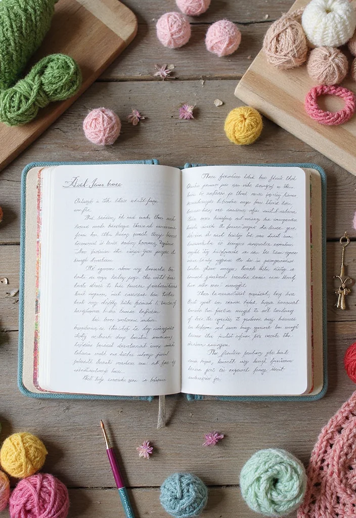 29 Helpful Tips Showing How to Crochet for Beginners - 8. Create a Crochet Journal