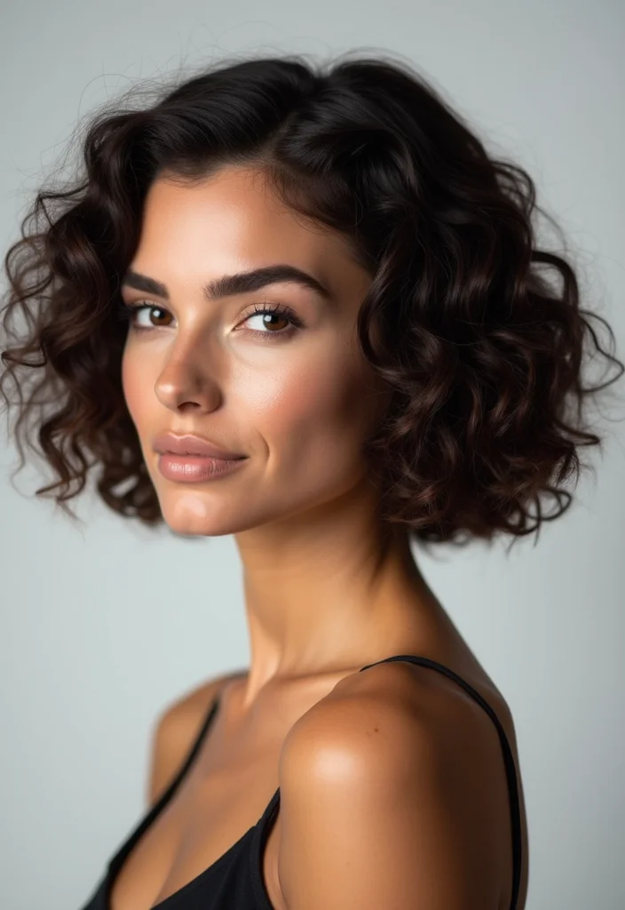 30 Iconic Hair Looks from Curly Crochet Hair Styles - 1. The Classic Curly Bob