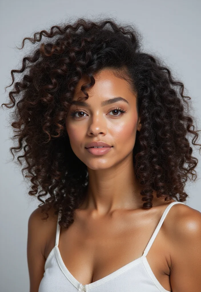 30 Iconic Hair Looks from Curly Crochet Hair Styles - 22. Curls with a Twist-Out Method