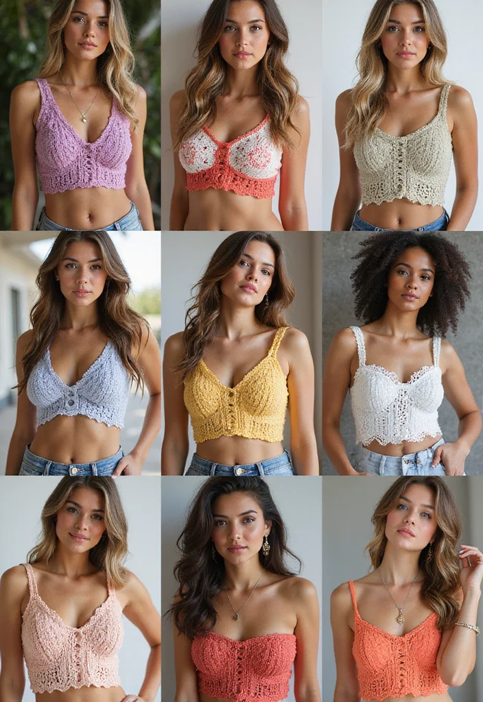 30 Trendy Outfit Ideas with Crochet Tops Free Patterns - Conclusion