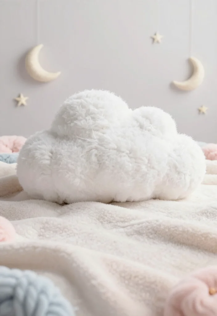 17 Sweet Handmade Crochet Lovey Ideas for Baby Comfort - 16. Cloud Lovey 1