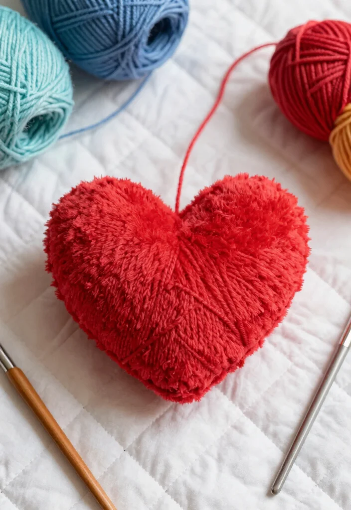 17 Sweet Handmade Crochet Lovey Ideas for Baby Comfort - 9. Heart Lovey 1