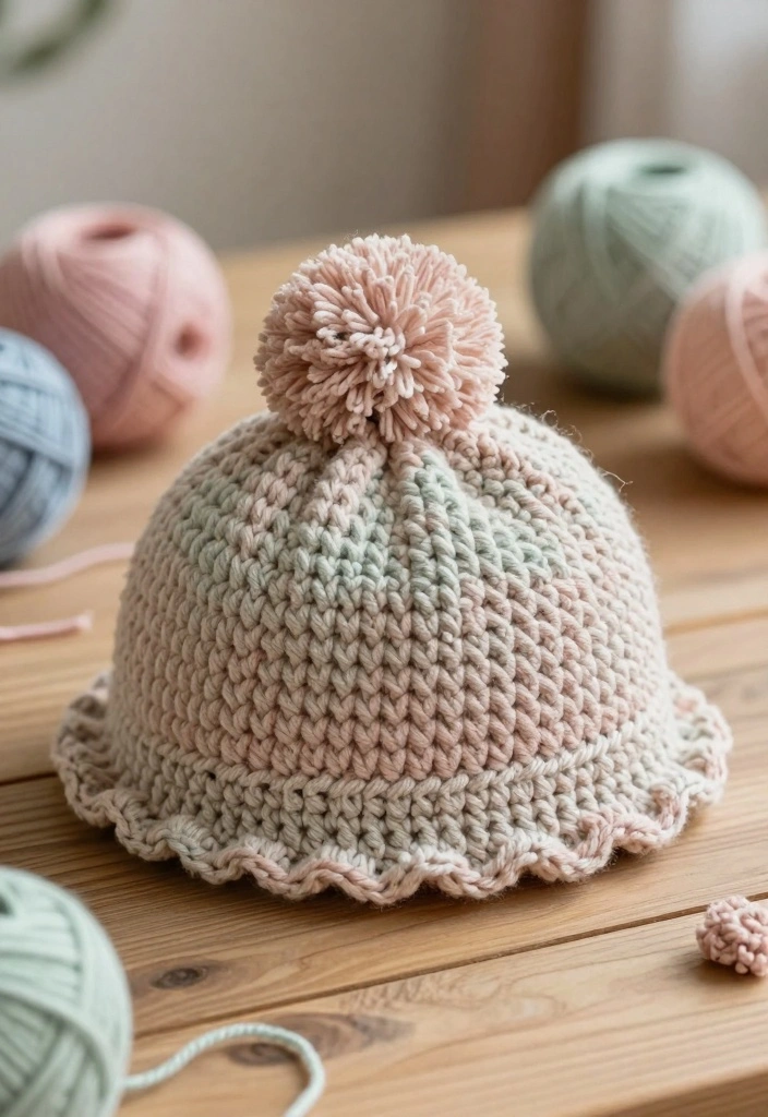19 Essential Baby Crochet Patterns You Can Make at Home - 3. Snuggly Baby Hat 1
