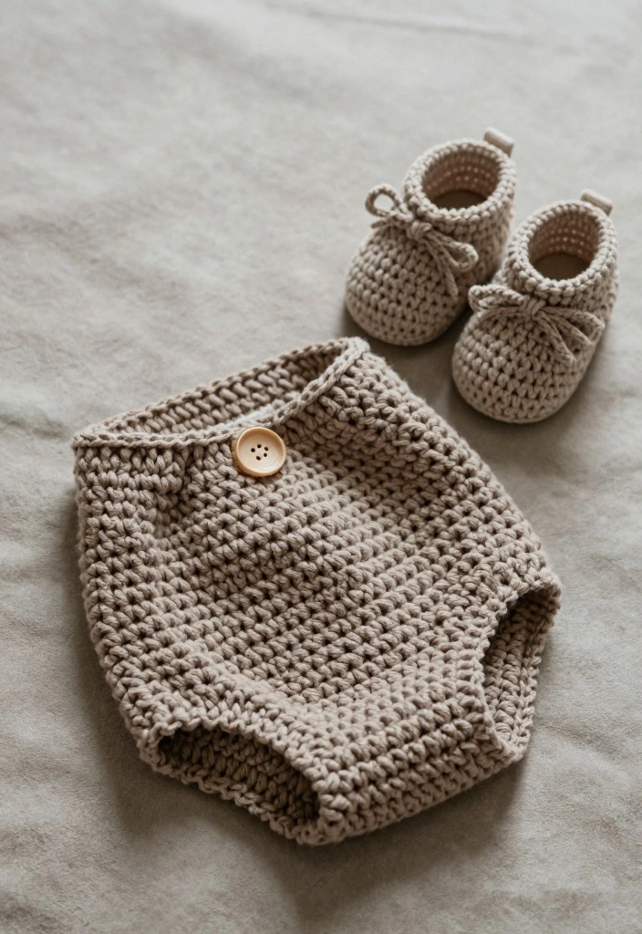 19 Essential Baby Crochet Patterns You Can Make at Home - 5. Soft Crochet Diaper Cover 1