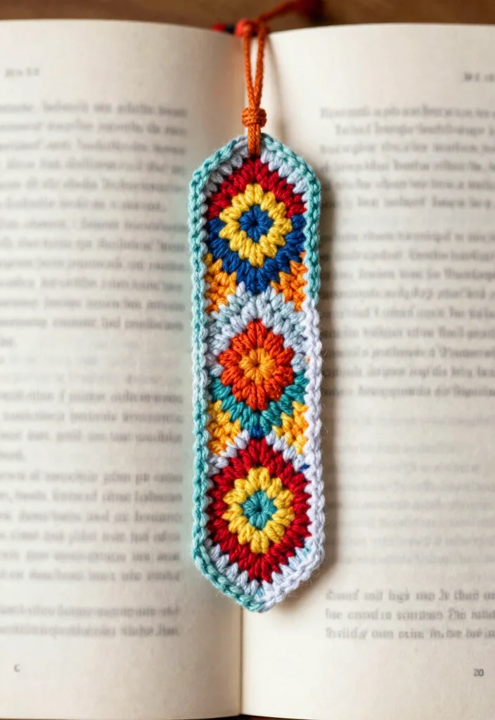 19 Thoughtful Crochet Gifts for Men: Handmade and Practical - 17. Bookmark 1