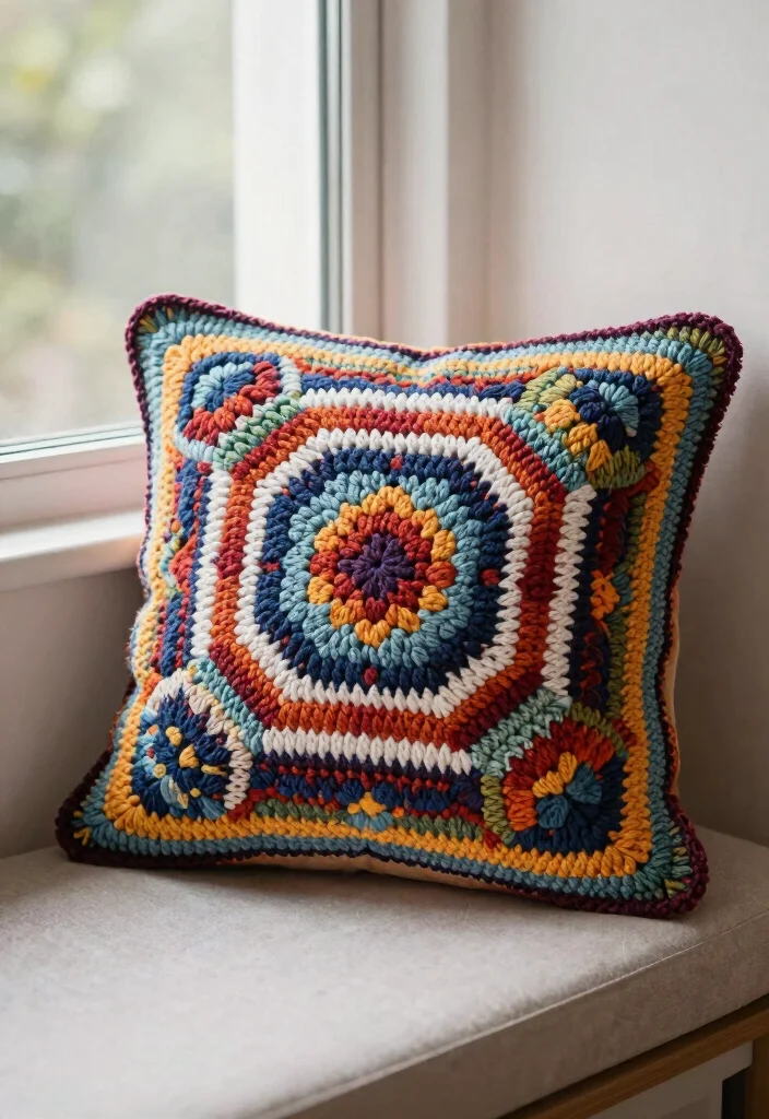 19 Thoughtful Crochet Gifts for Men: Handmade and Practical - 19. Travel Pillow 1